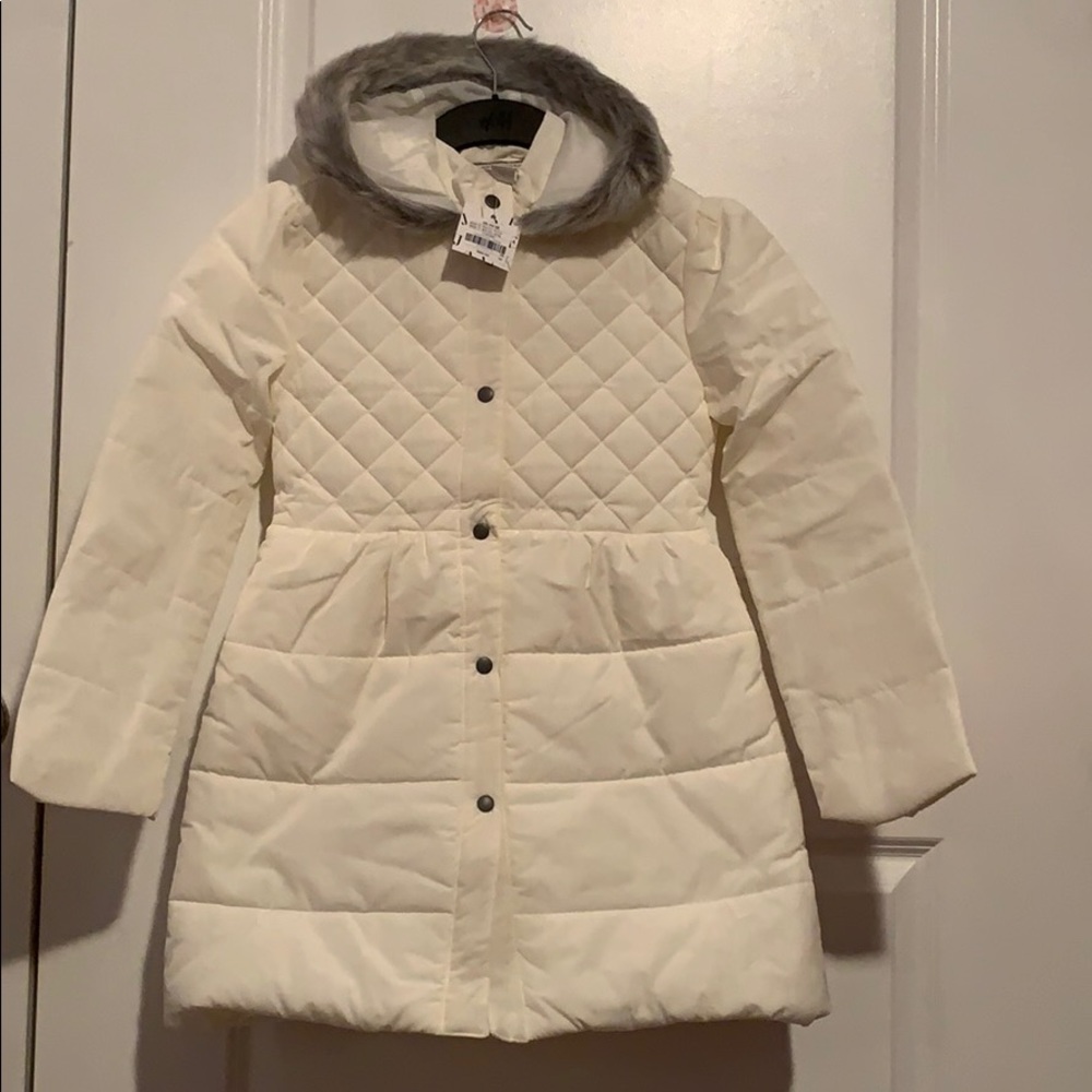 Janie and jack puffer coat 10/12 new no tag